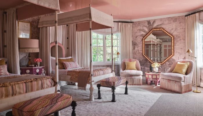 warna cat pink kamar yang bagus untuk perempuan