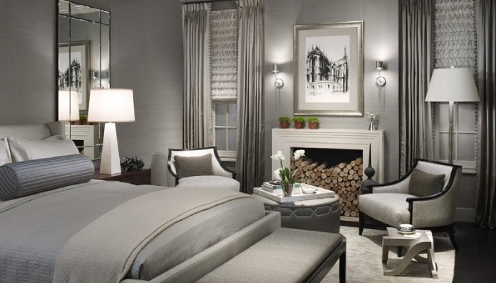 warna cat Abu-abu Muda (Light Grey) kamar yang bagus untuk perempuan
