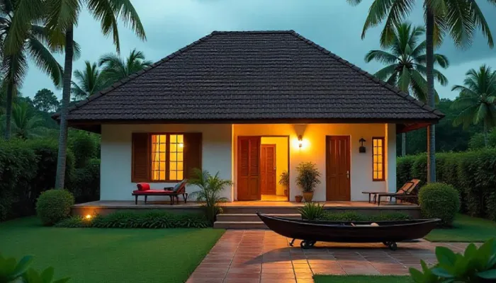 model Rumah Sederhana ada Tempat Santai