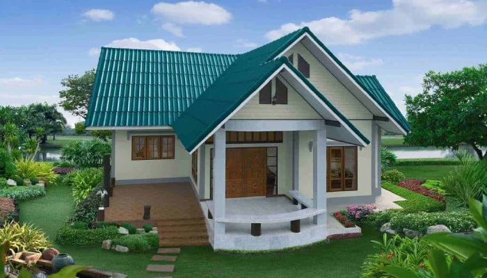model rumah sederhana tapi indah ada teras