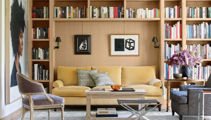 furniture rak buku untuk ruang tamu minimalist