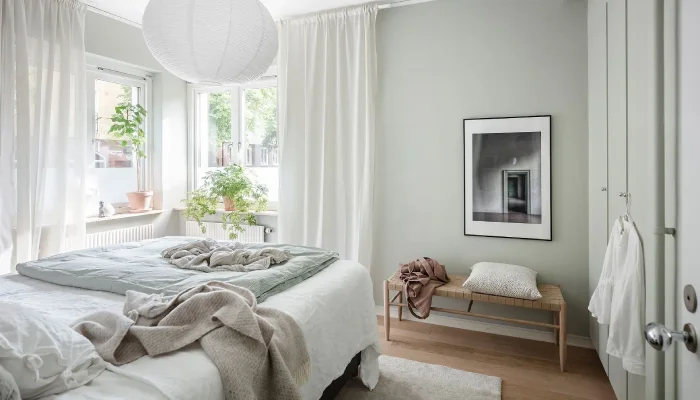 warna hijau muda bagus dan cerah untuk kamar tidur