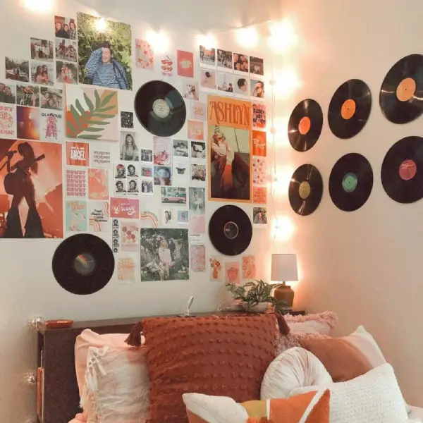 vinly koleksi hiasan kamar aesthetic