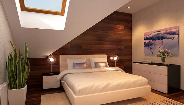 Desain Kamar Tidur Jendela Atas