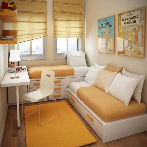 Desain Kamar Tidur Putih Clean