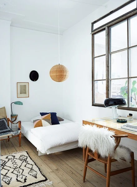 Desain Kamar Tidur 2x3 Bohemian