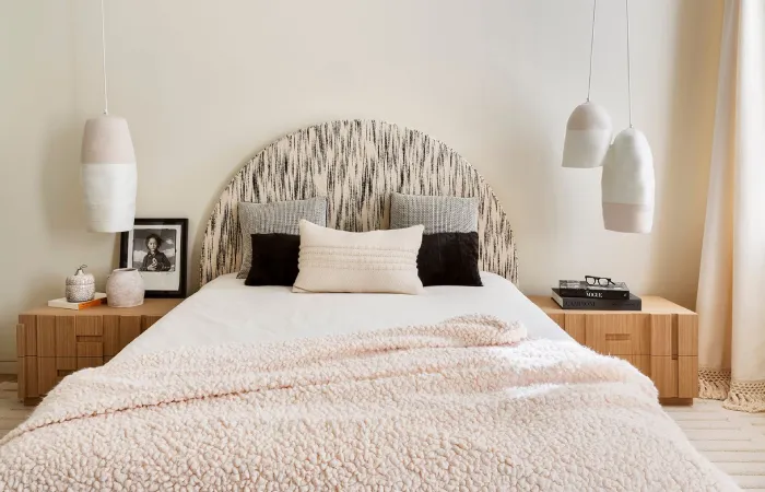 Desain Kamar Tidur Minimalis Hangat