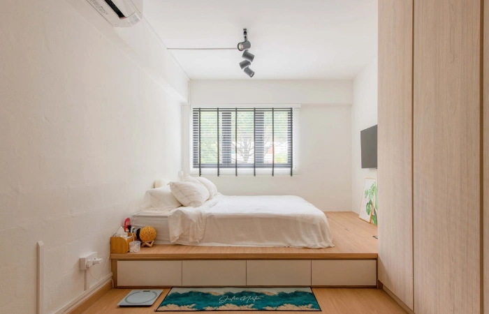 Desain Kamar Tidur Minimalis Multifungsi