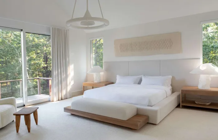 Desain Kamar Tidur Minimalis Serba Putih