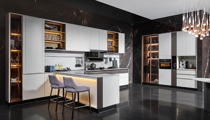 dapur minimalis modern mewah elegan