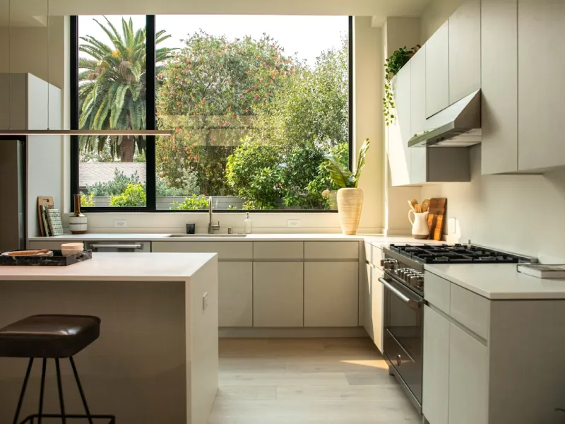 dapur minimalist modern putih minimalist