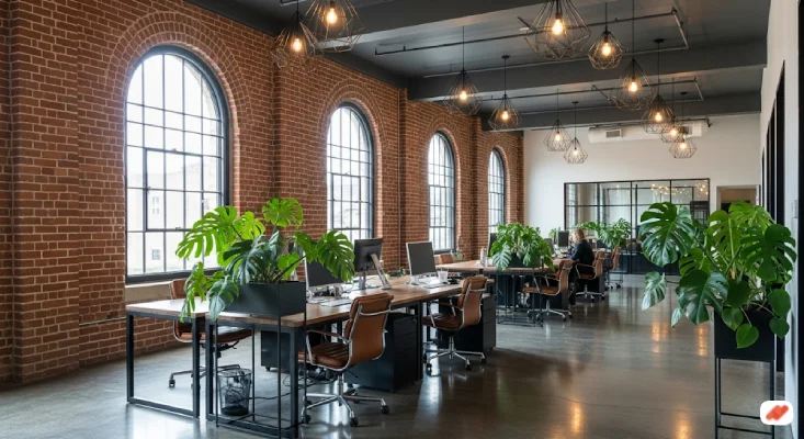 Kantor Minimalis Industrial