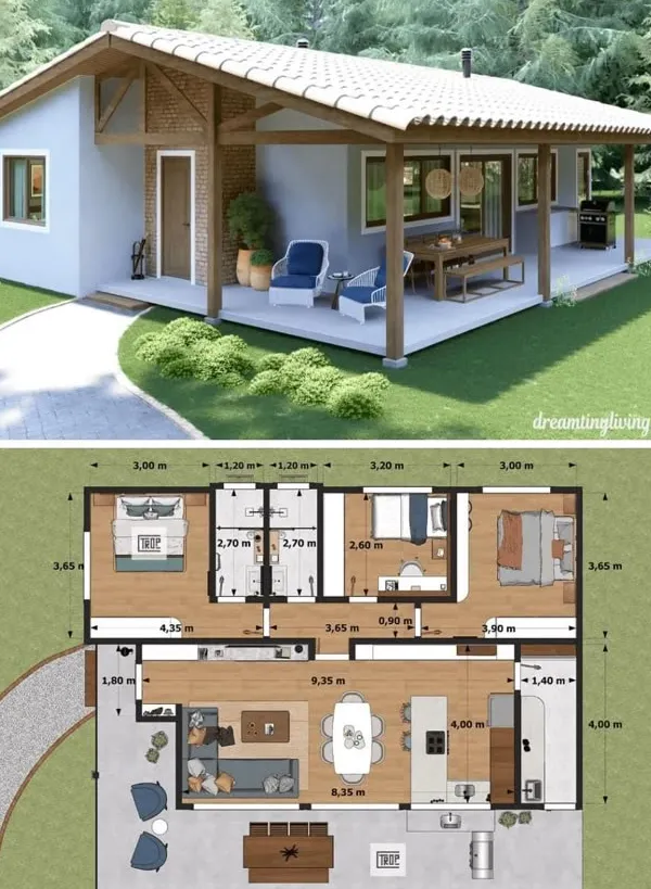 Rumah Minimalis 3 Kamar Sejuk