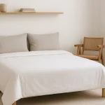 furniture kamar tidur minimalist dengan kasur