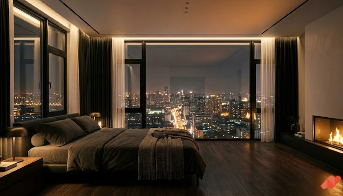 2desain kamar tidur utama Window View