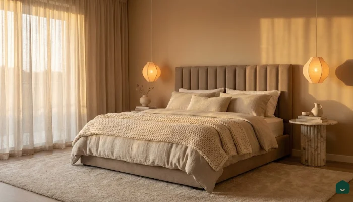 10warna cat kamar tidur romantis
