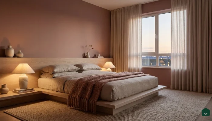 12warna cat kamar tidur romantis