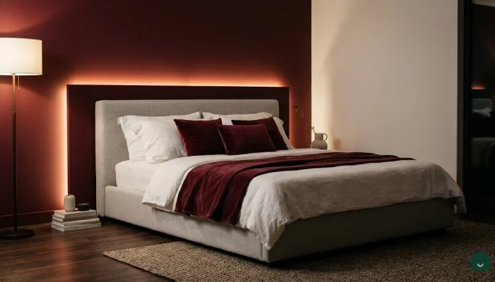 1warna cat kamar tidur romantis