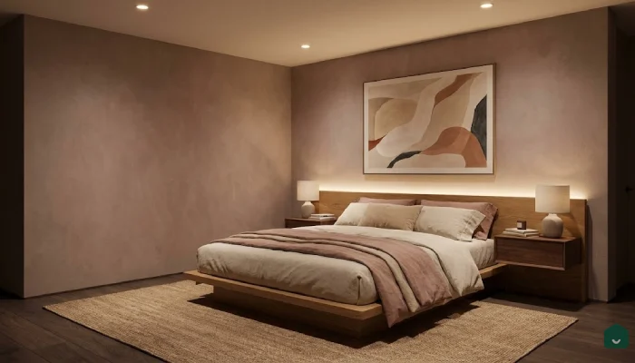 4warna cat kamar tidur romantis