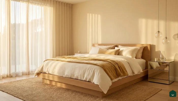 7warna cat kamar tidur romantis
