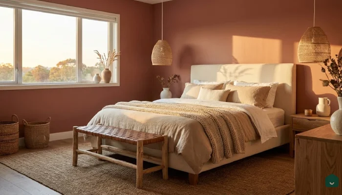 9warna cat kamar tidur romantis