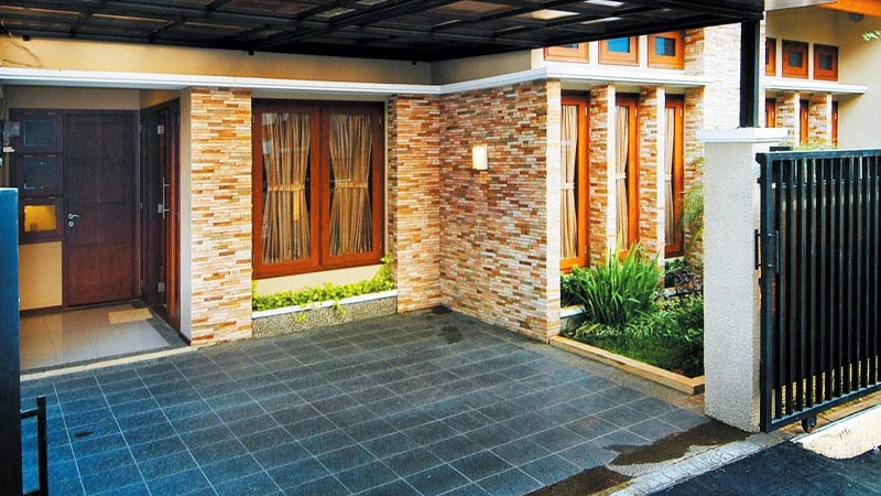 Dinding Batu Alam