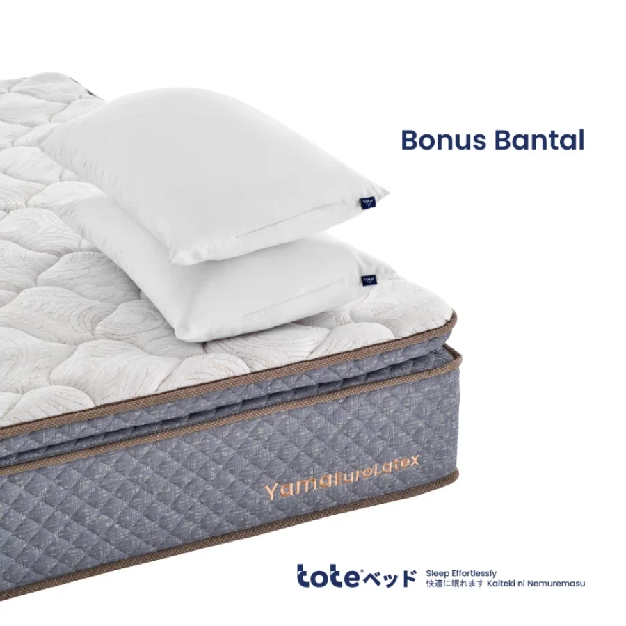 Tote Yama Euro Latex _ Kasur Pocket Spring Bed Vacuum Dalam Box (2)