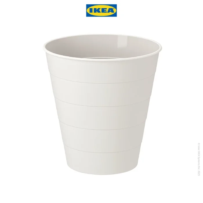 IKEA FNISS Tempat Sampah 10 Liter - Putih (2)