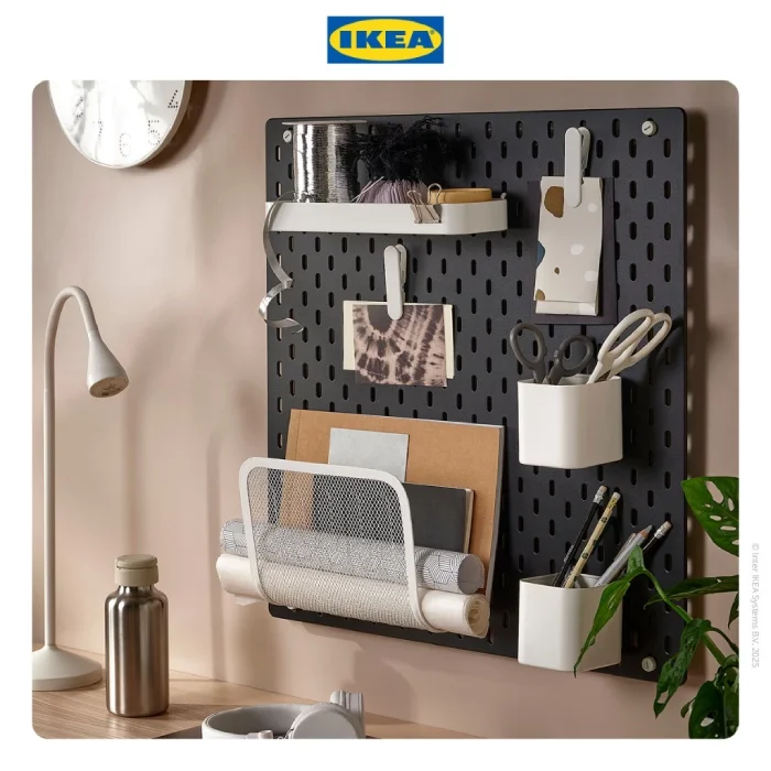 IKEA SKADIS Papan Berlubang Pegboard 56x56 cm (2)