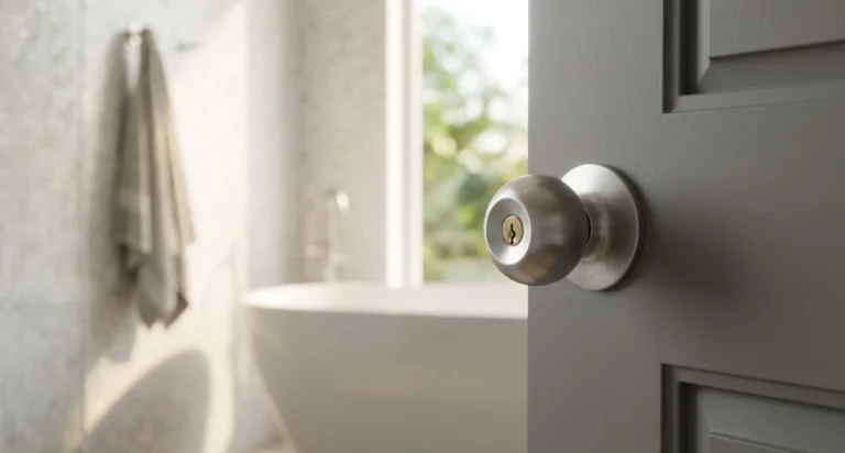 gagang pintu kamar mandi minimalis